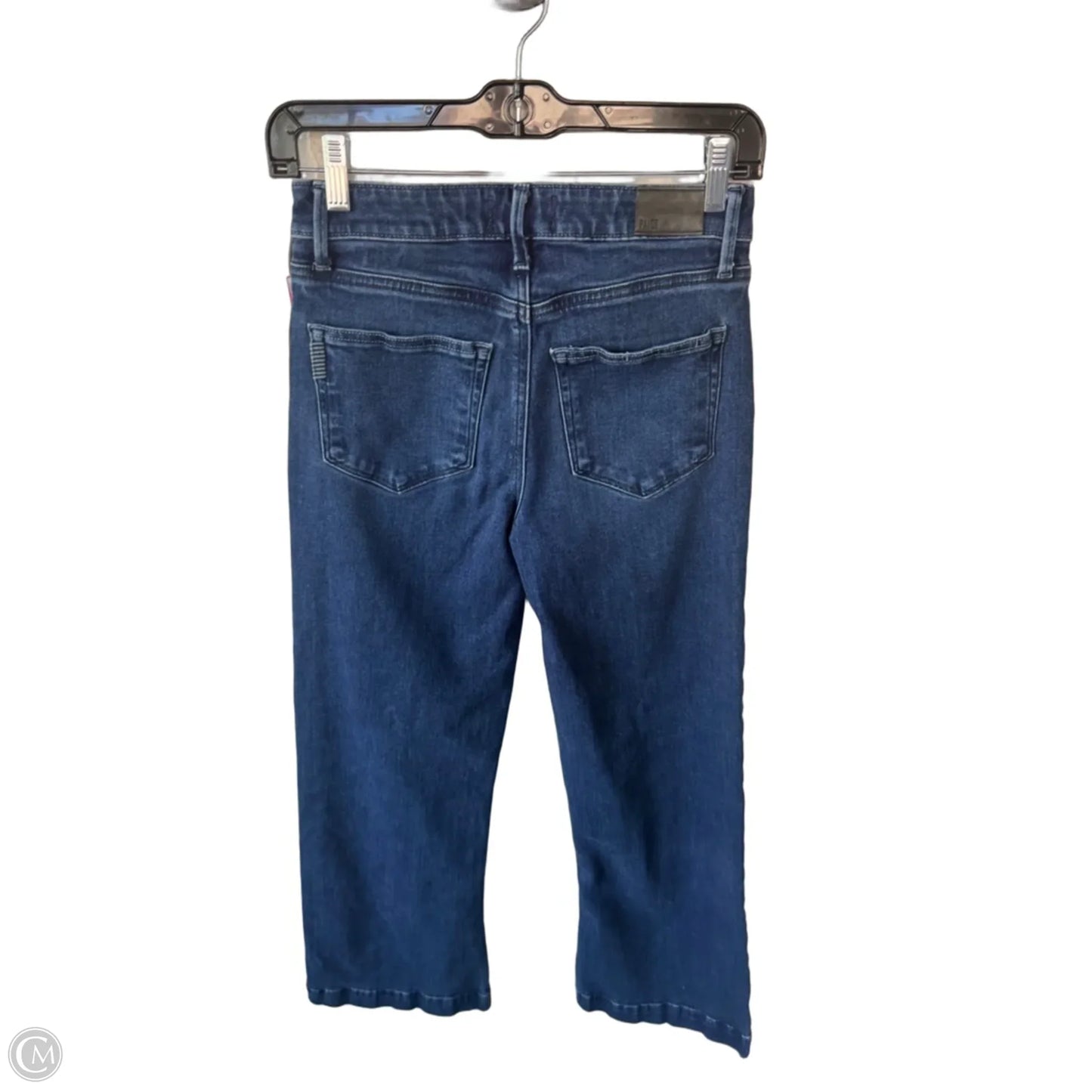 Jeans Wide Leg By Paige In Blue Denim, Size: 2