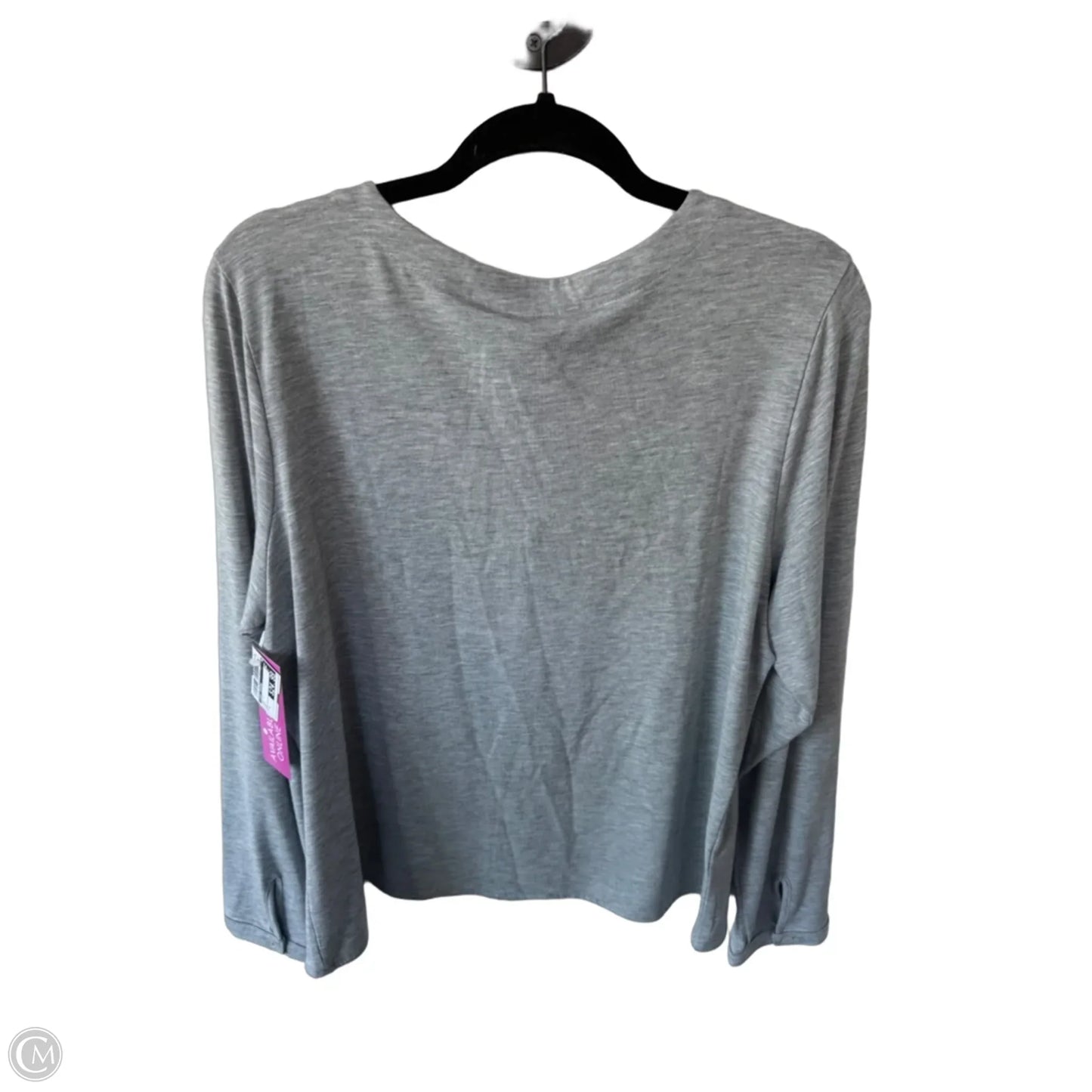 Top Long Sleeve By Tommy Bahama In Grey, Size: L
