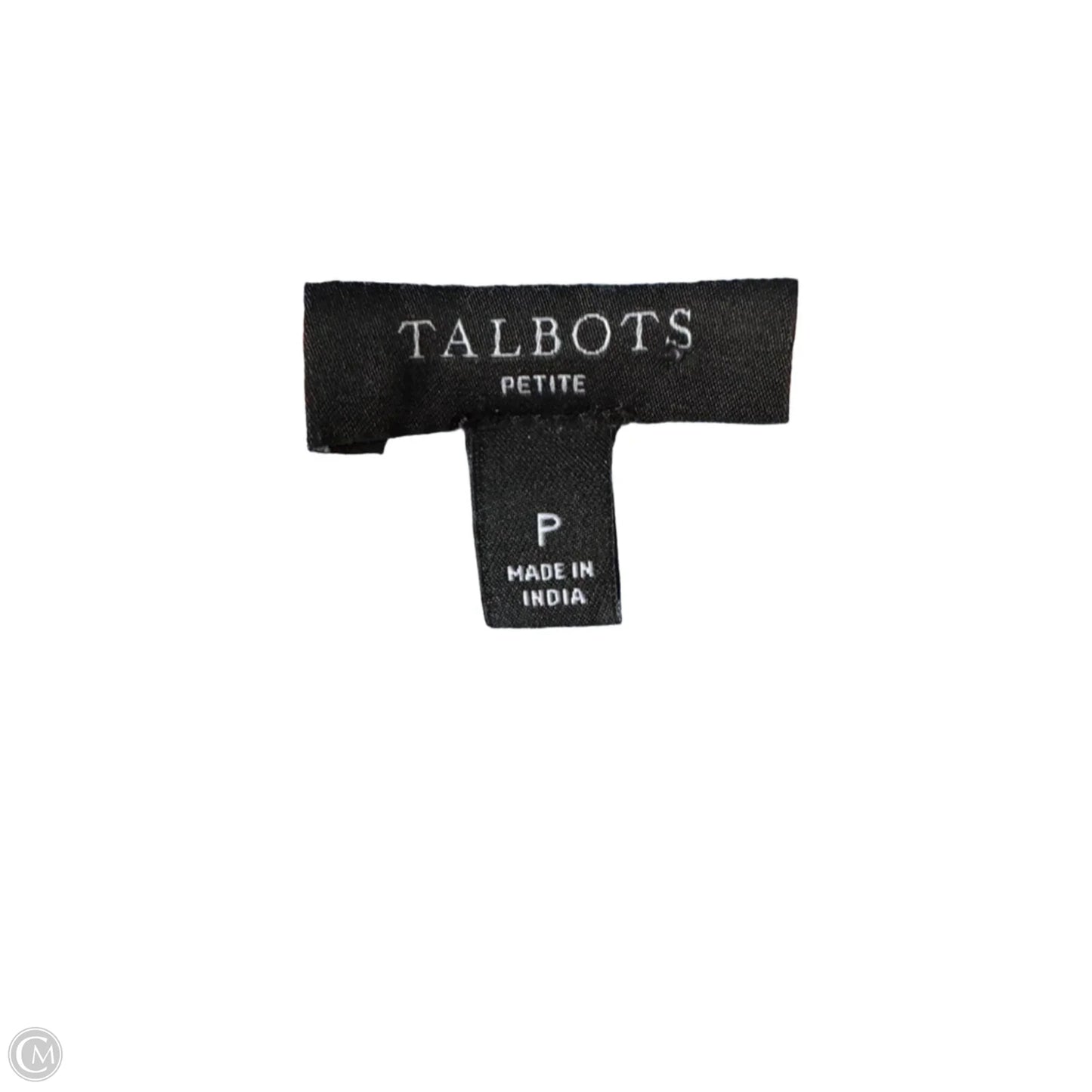 Top Short Sleeve By Talbots In Blue & Orange, Size: Xsp