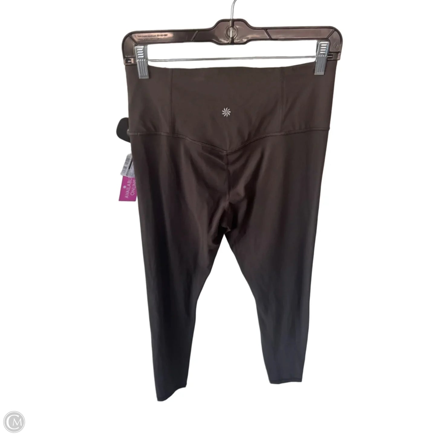 Athletic Leggings By Athleta In Brown, Size: 8