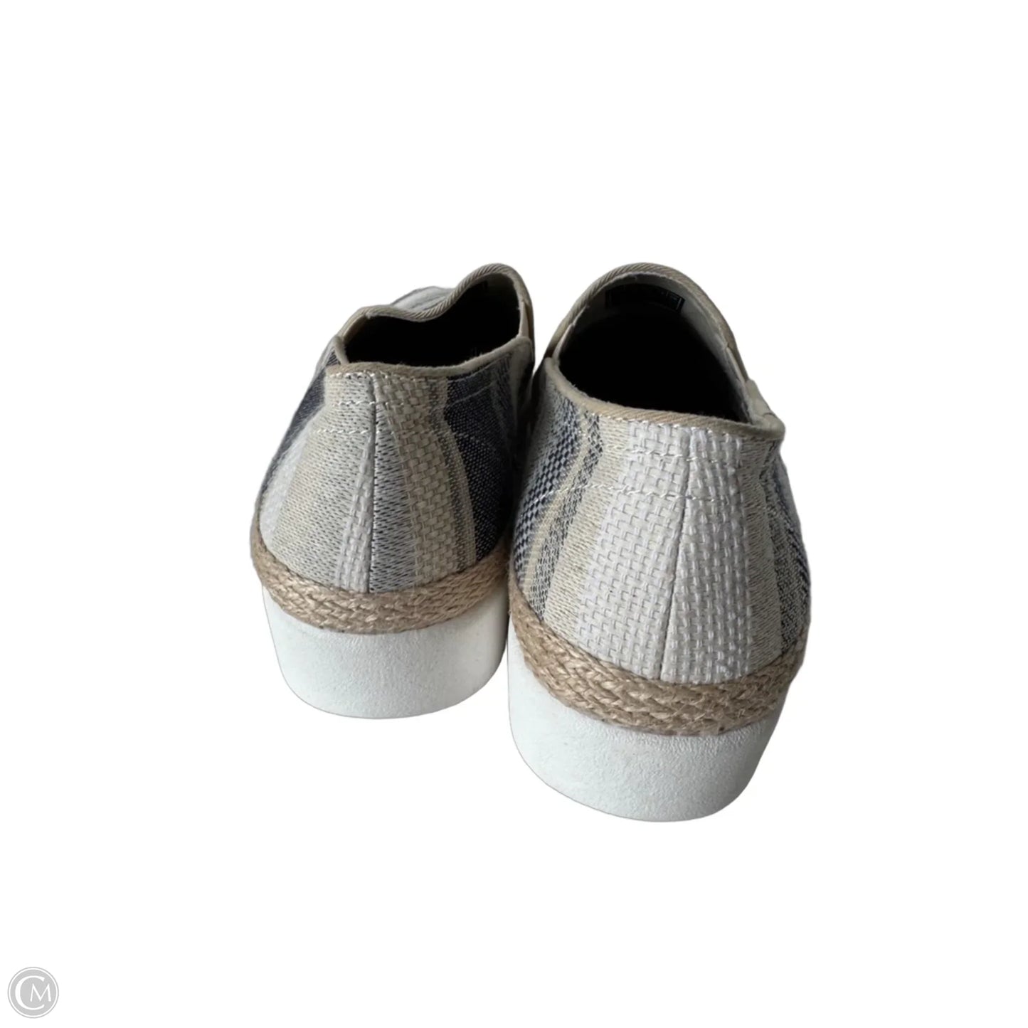 Shoes Flats By Bobs In Blue & Tan, Size: 7