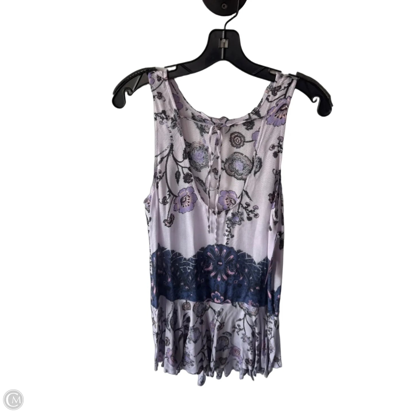 Tunic Sleeveless By Free People In Purple, Size: Xs