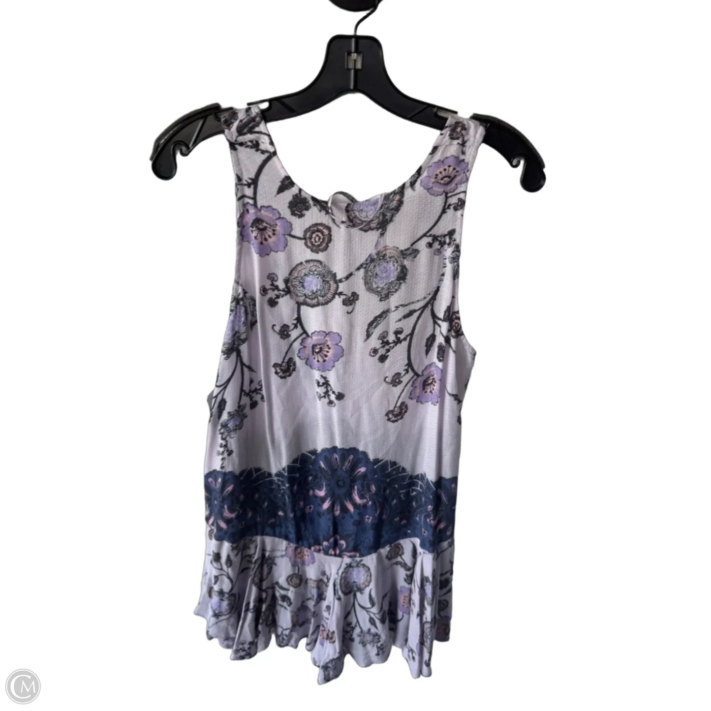 Tunic Sleeveless By Free People In Purple, Size: Xs