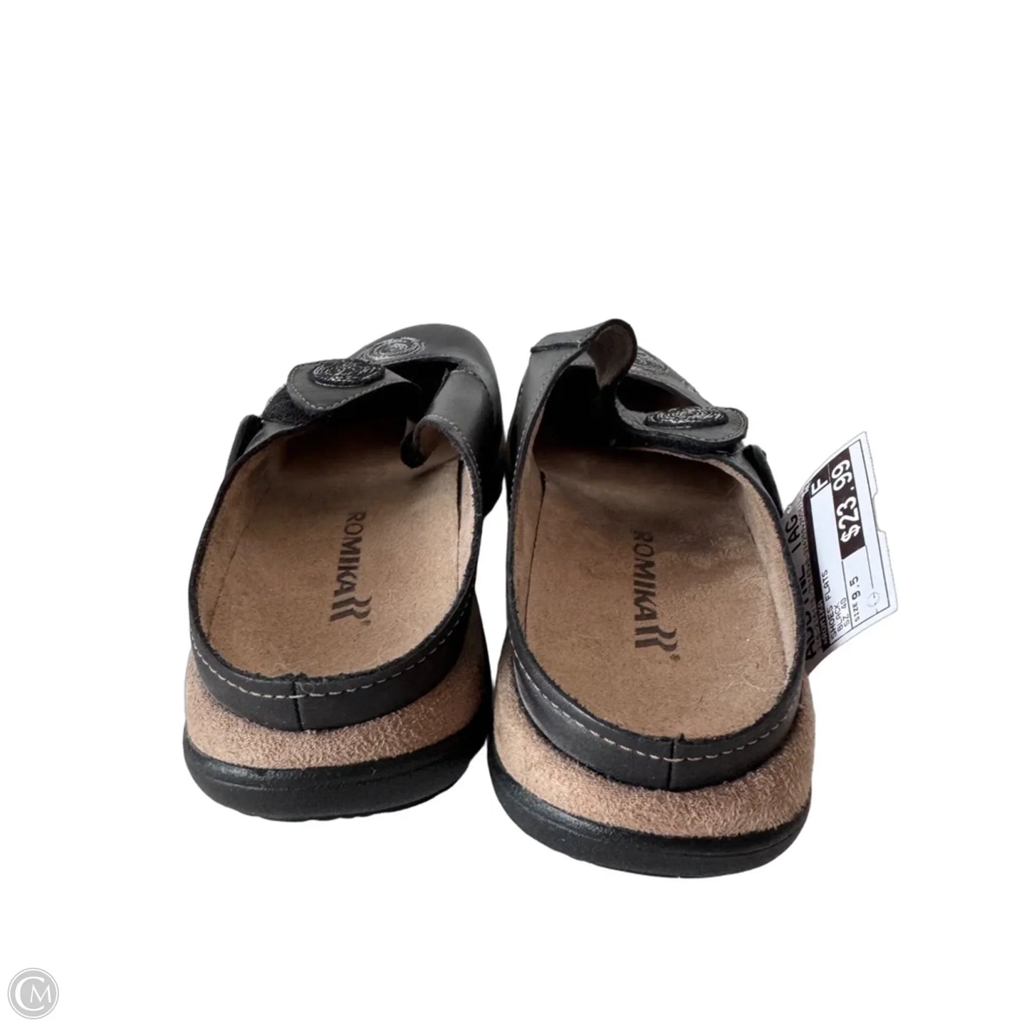 Shoes Flats By Romika In Black, Size: 9.5