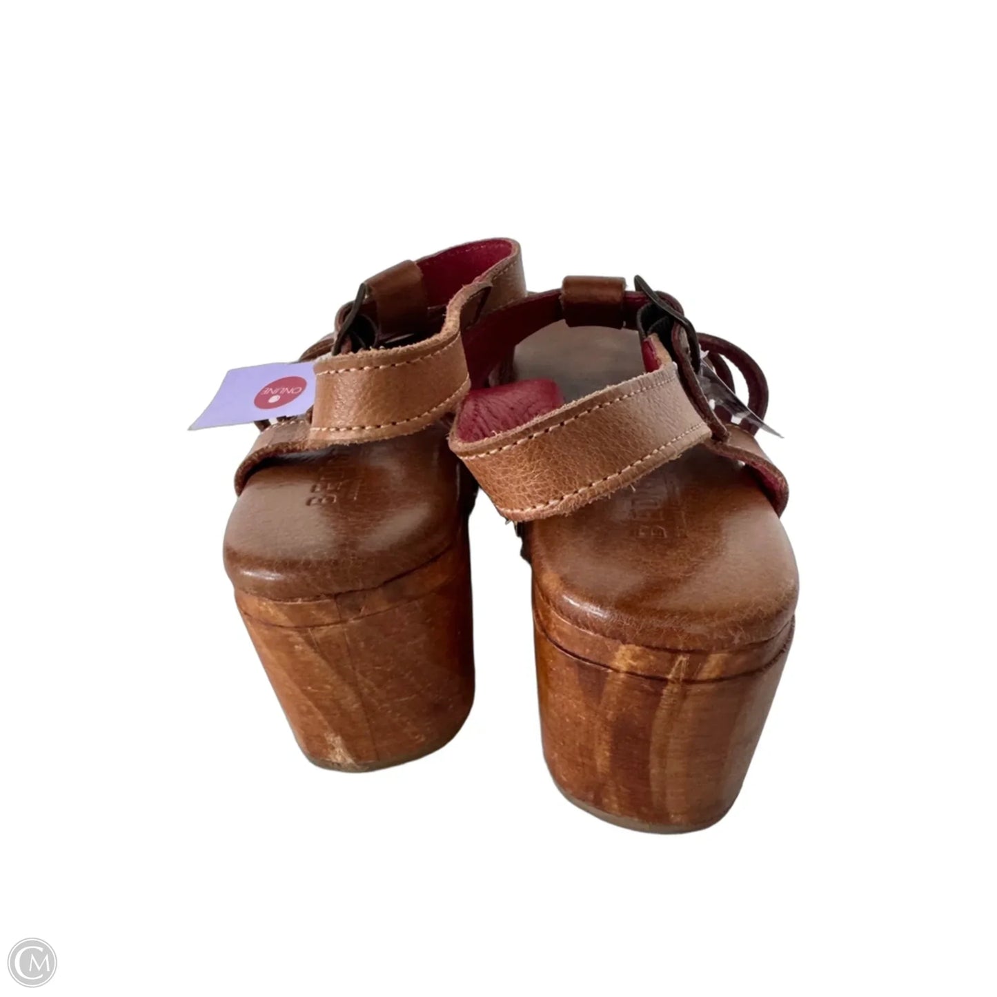 Sandals Flats By Bed Stu In Brown, Size: 7.5