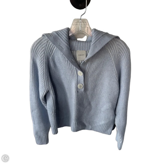 Sweater By Varley In Blue & White, Size: Xs