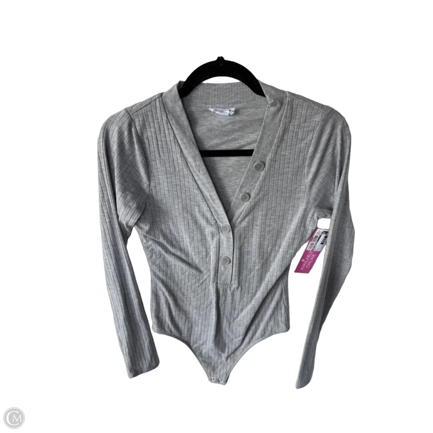 Bodysuit By Good American In Grey, Size: S