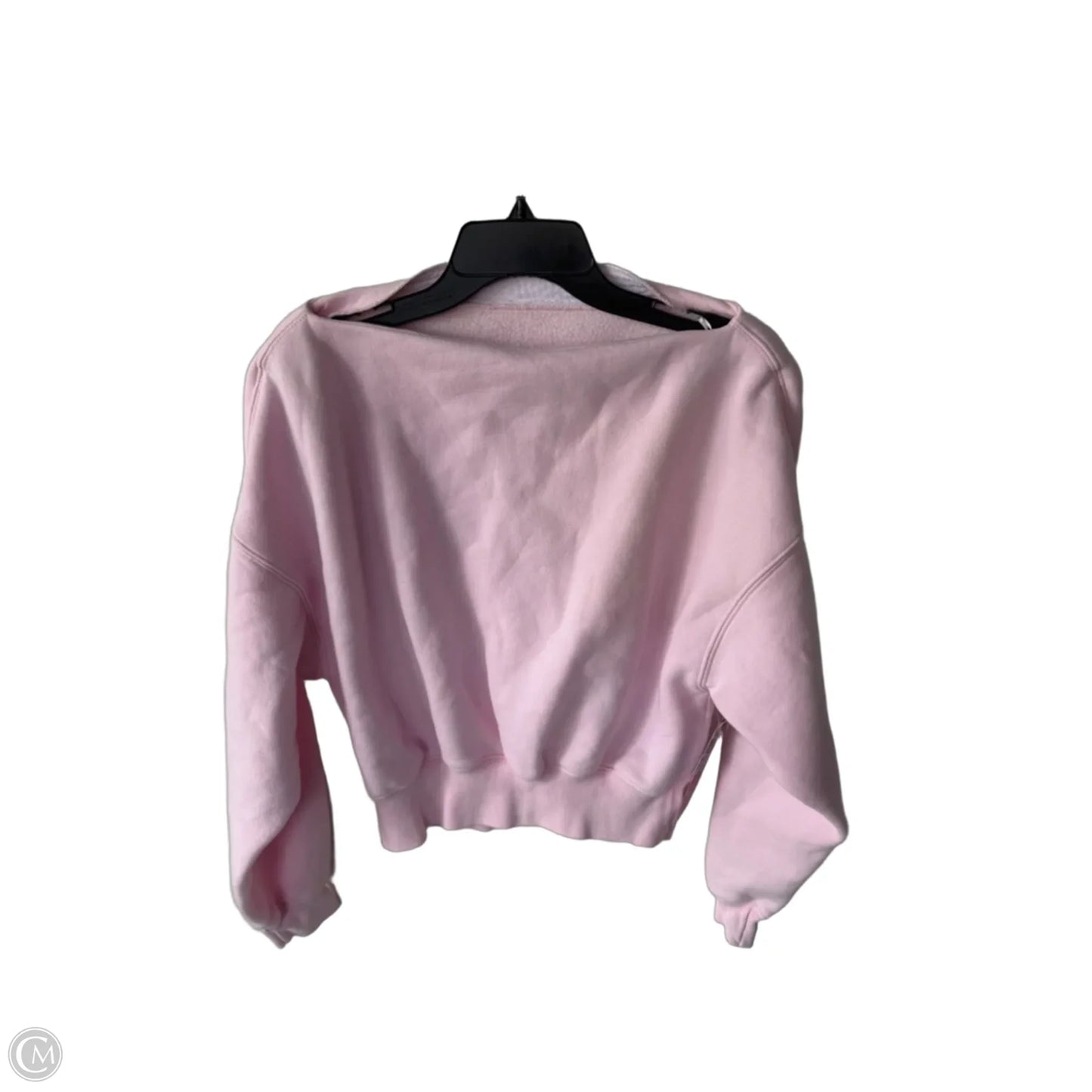 Sweatshirt Crewneck By Abercrombie And Fitch In Pink, Size: Xs
