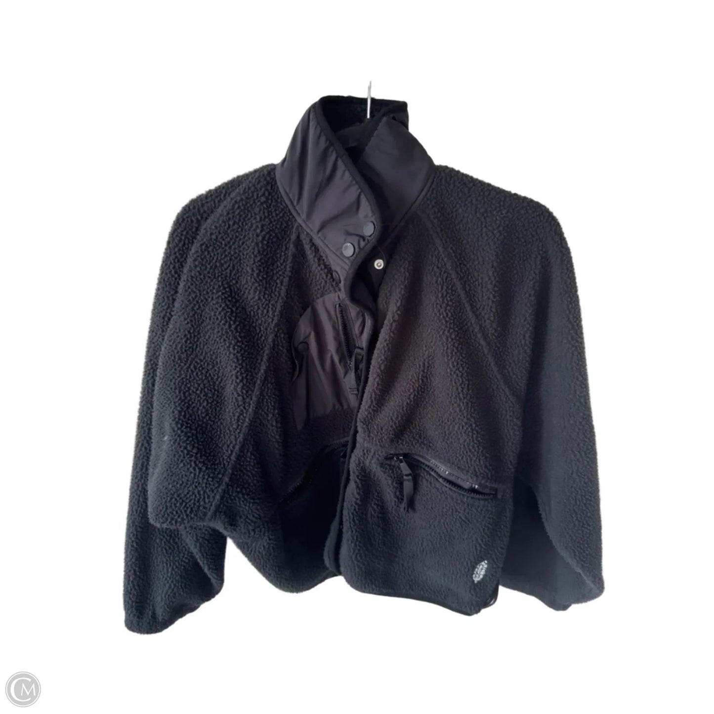 Jacket Fleece By Free People In Black, Size: Xs