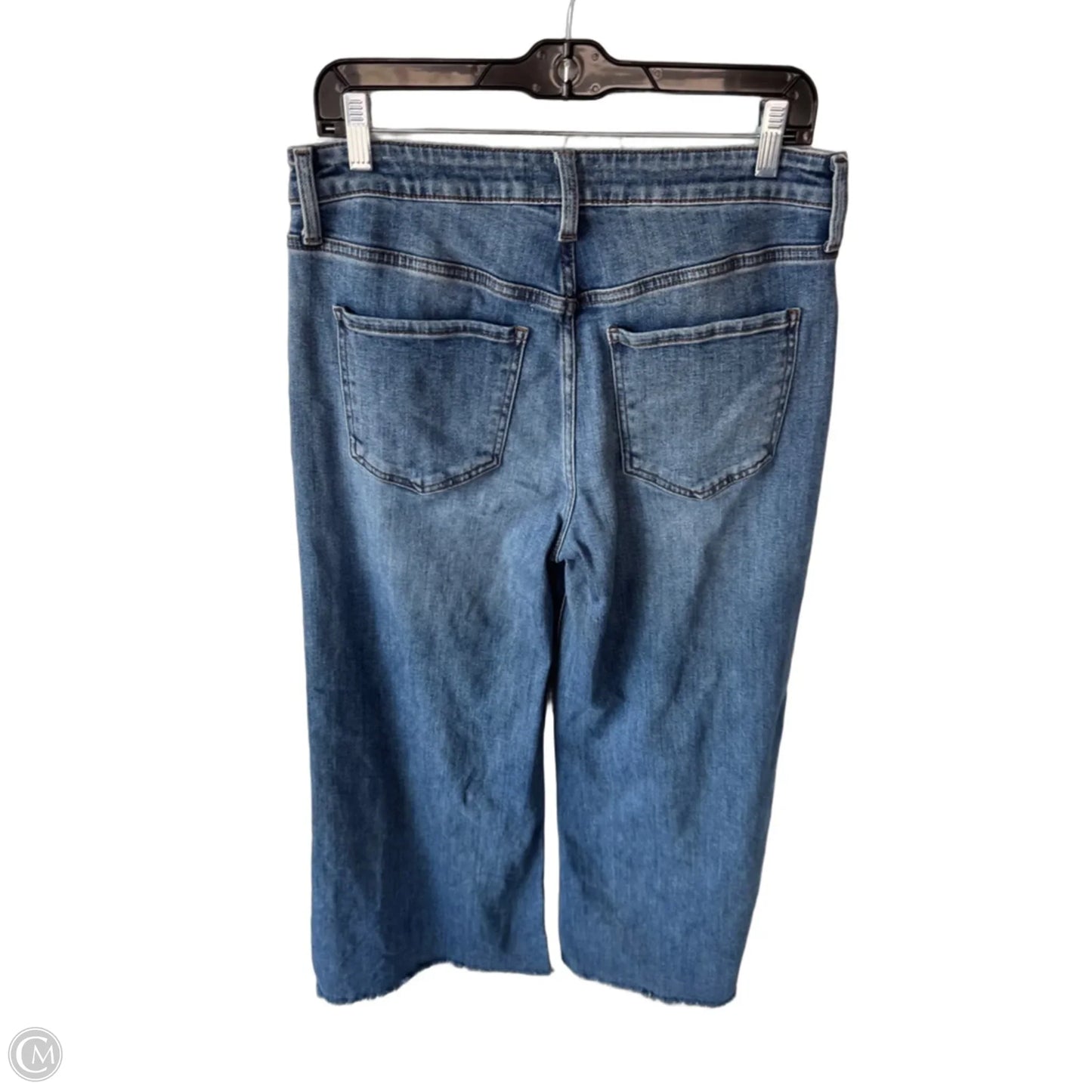 Jeans Wide Leg By Kut In Blue Denim, Size: 8