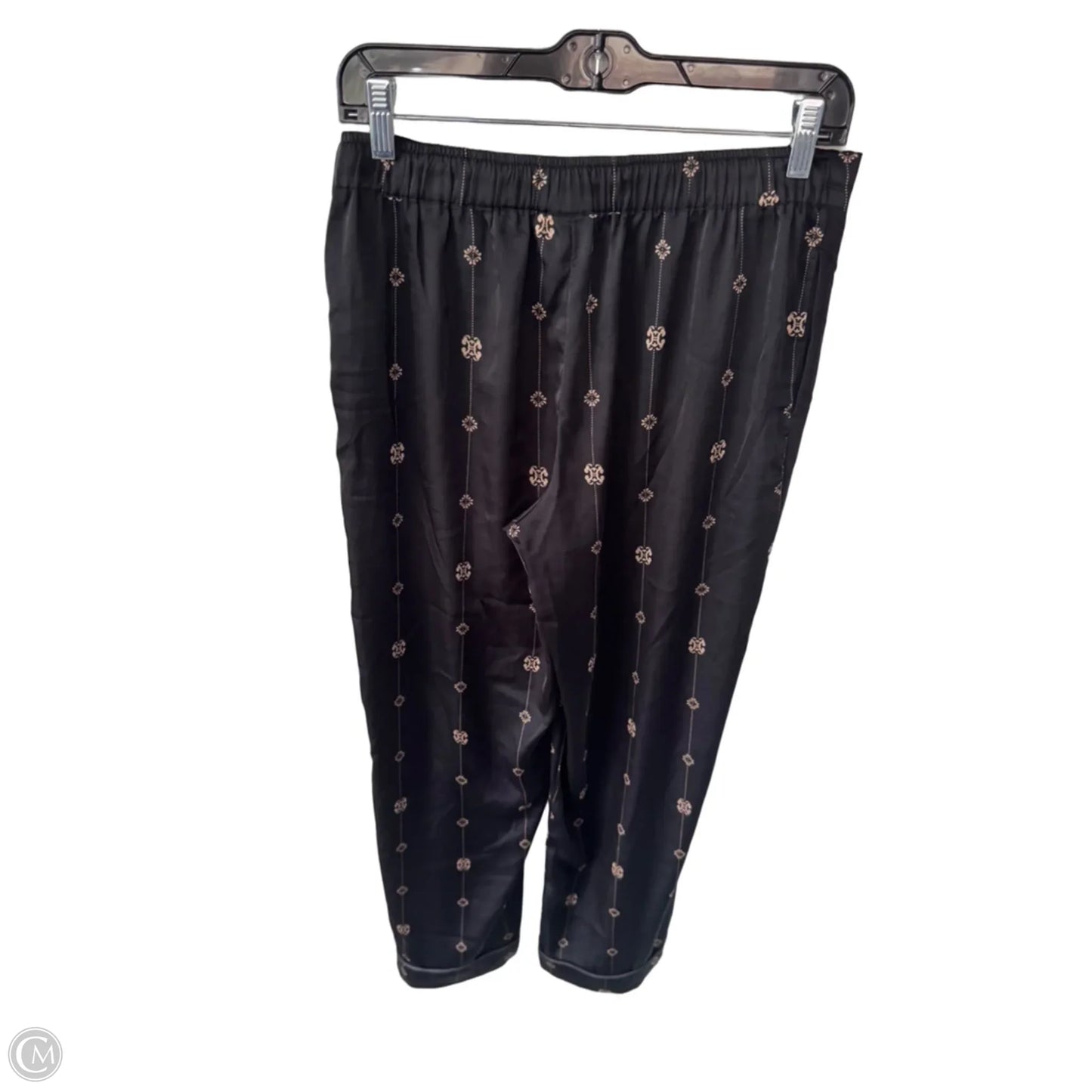 Pajamas 2pc By Soma In Black & Tan, Size: Xs