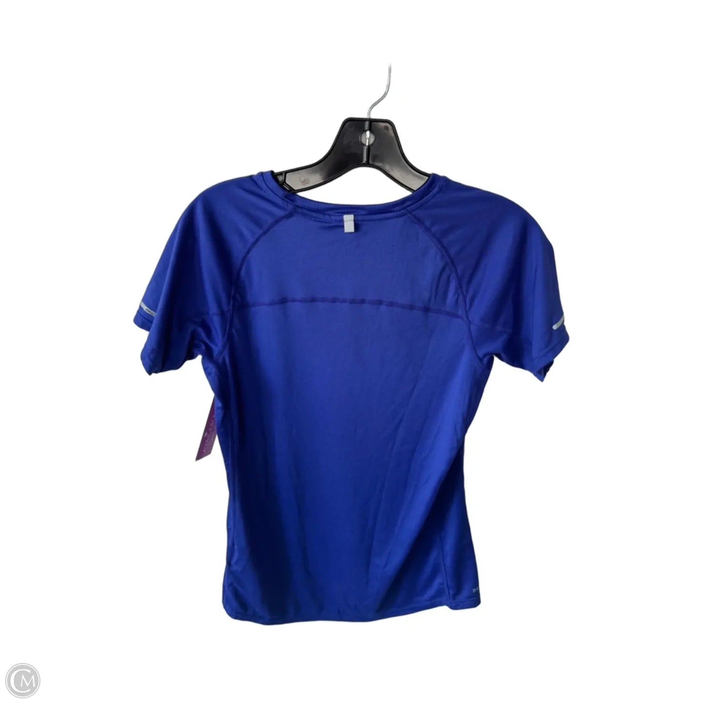Athletic Top Short Sleeve By Nike In Purple, Size: S