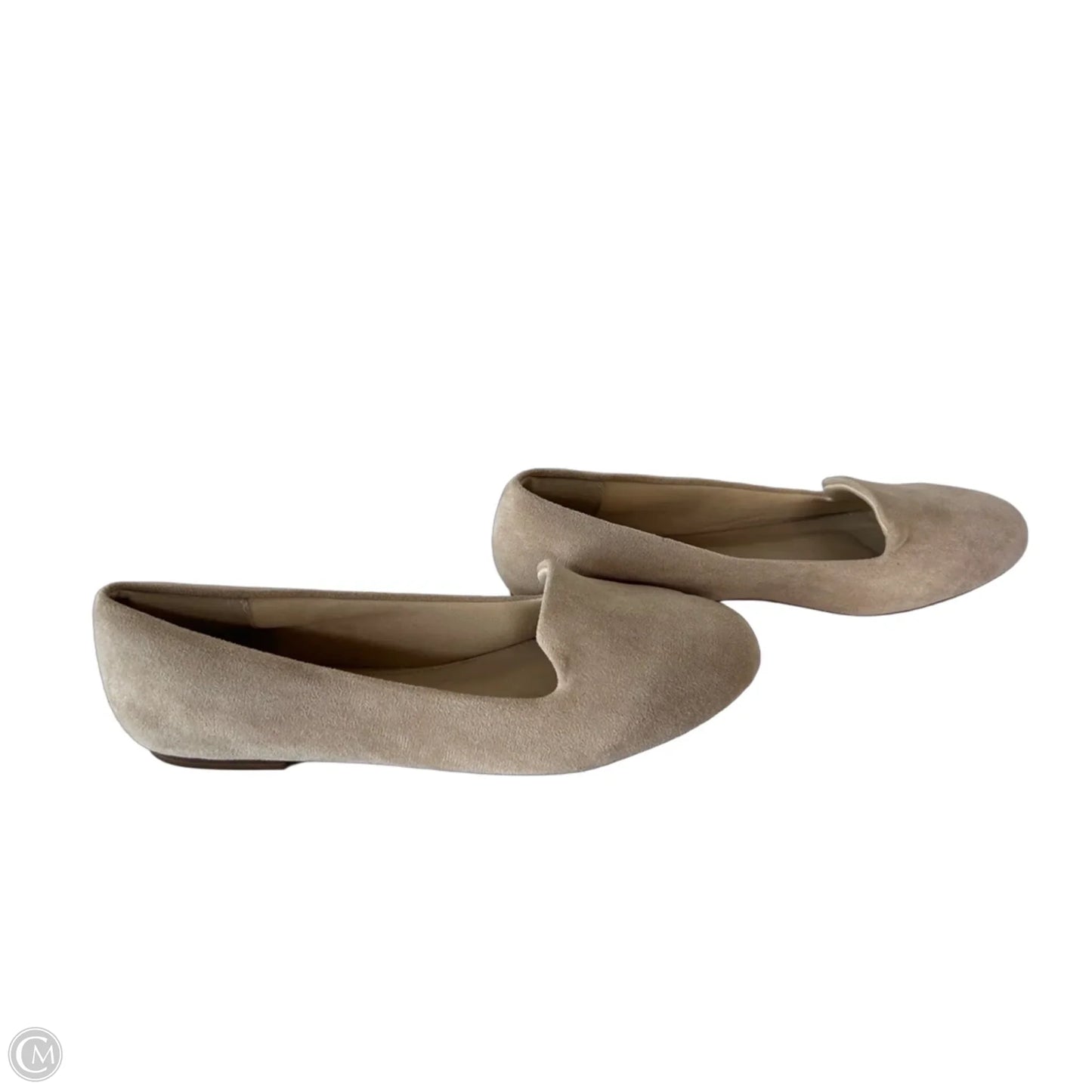 Shoes Flats By Clothes Mentor In Tan, Size: 10
