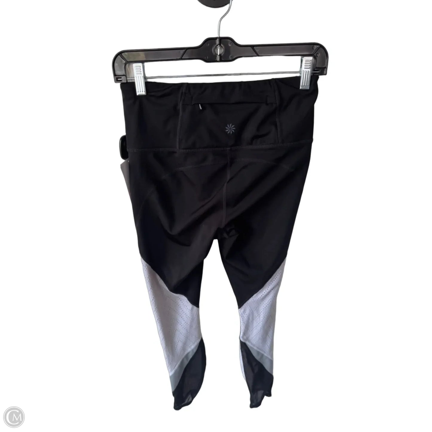 Athletic Leggings By Athleta In Black & White, Size: S