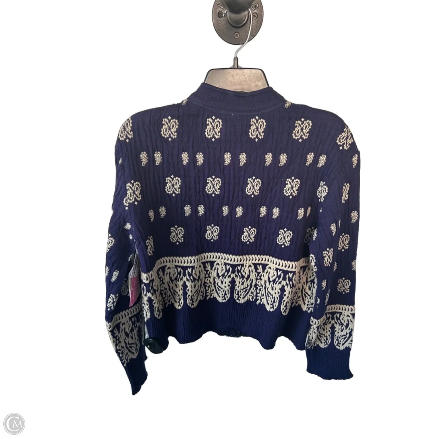 Jacket Other By Free People In Blue & Tan, Size: Xs