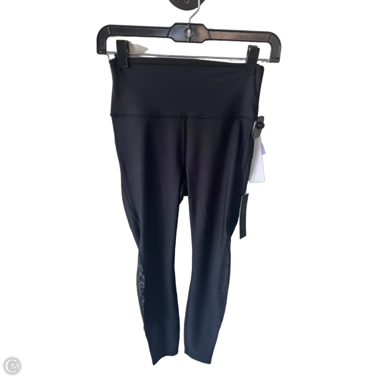 Athletic Leggings By Cma In Black & Orange, Size: S
