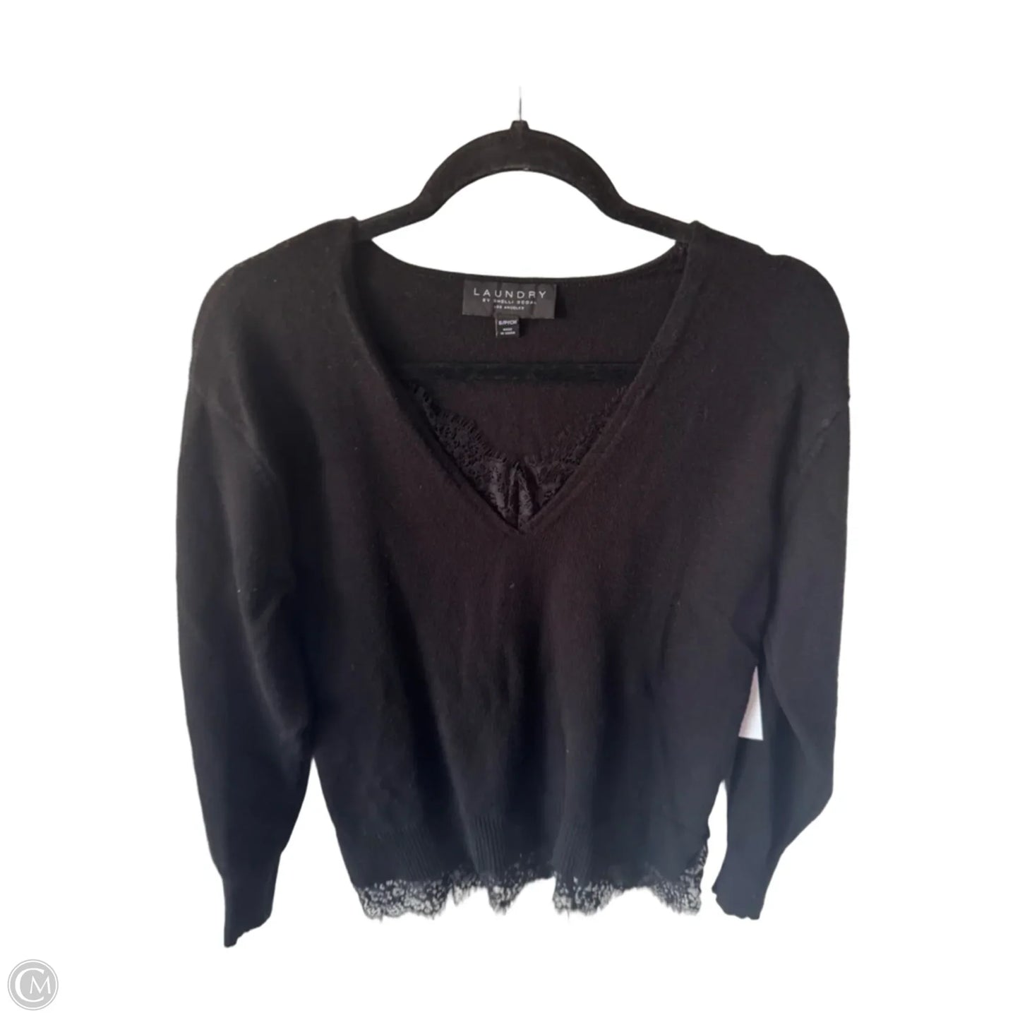 Sweater By Laundry In Black, Size: S