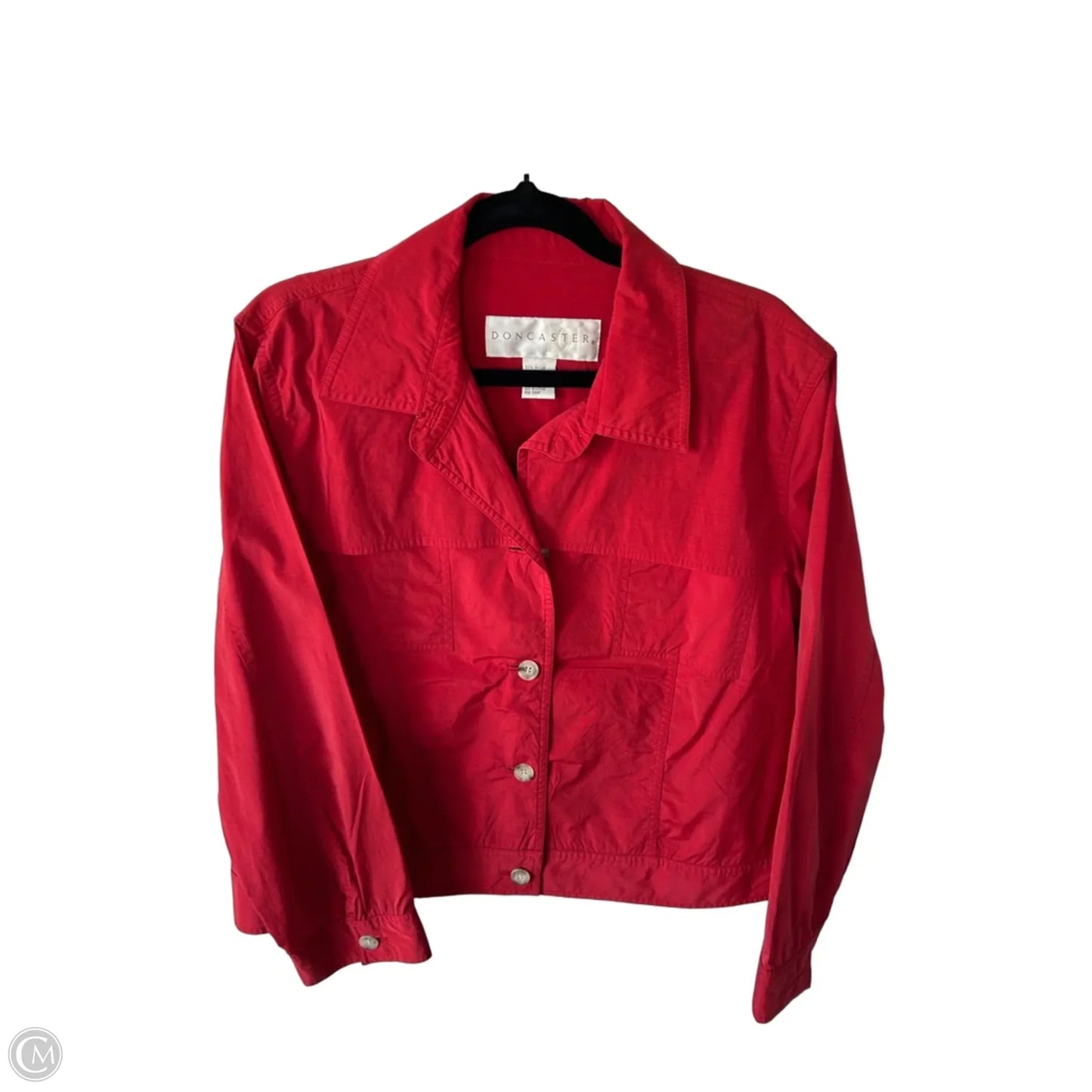 Jacket Other By Doncaster In Red, Size: L