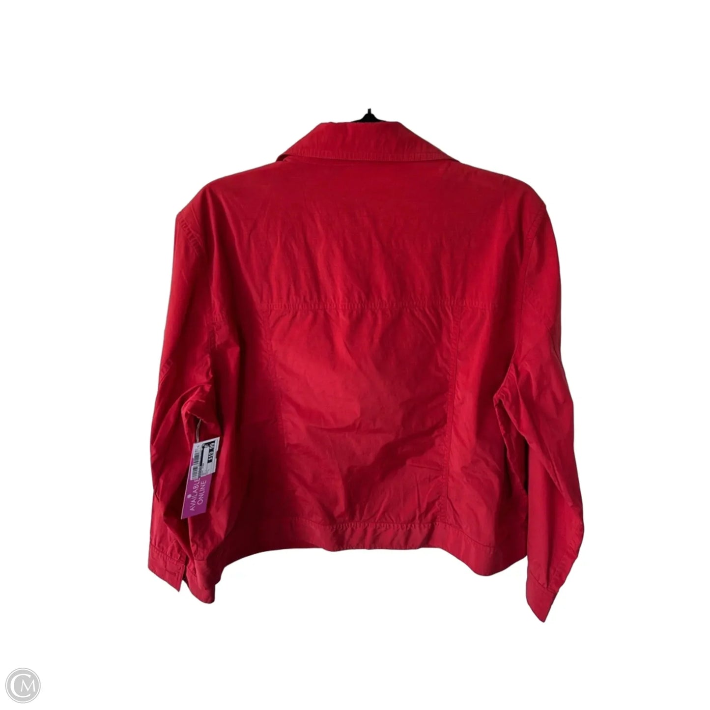 Jacket Other By Doncaster In Red, Size: L