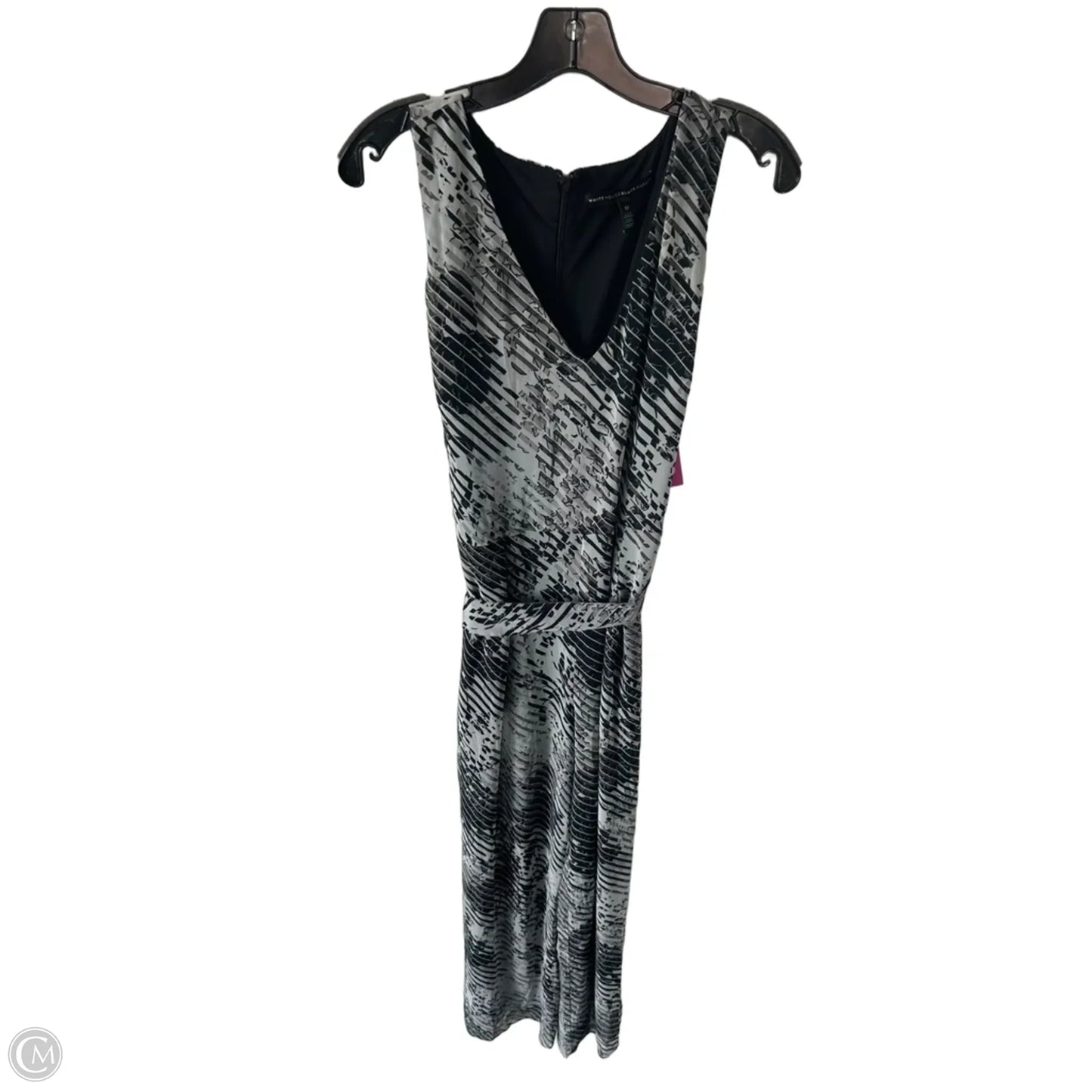 Jumpsuit By White House Black Market In Black & Grey, Size: L
