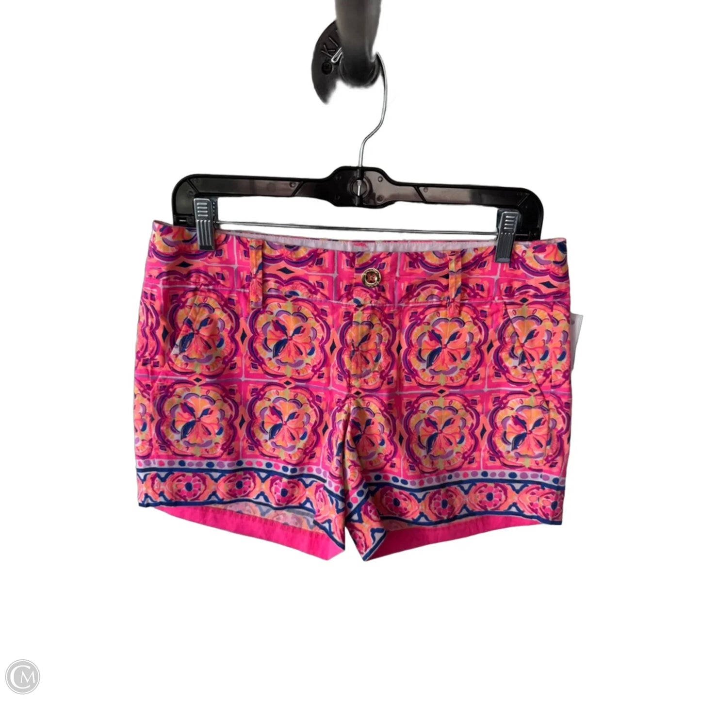 Shorts Designer By Lilly Pulitzer In Pink & Purple, Size: 2