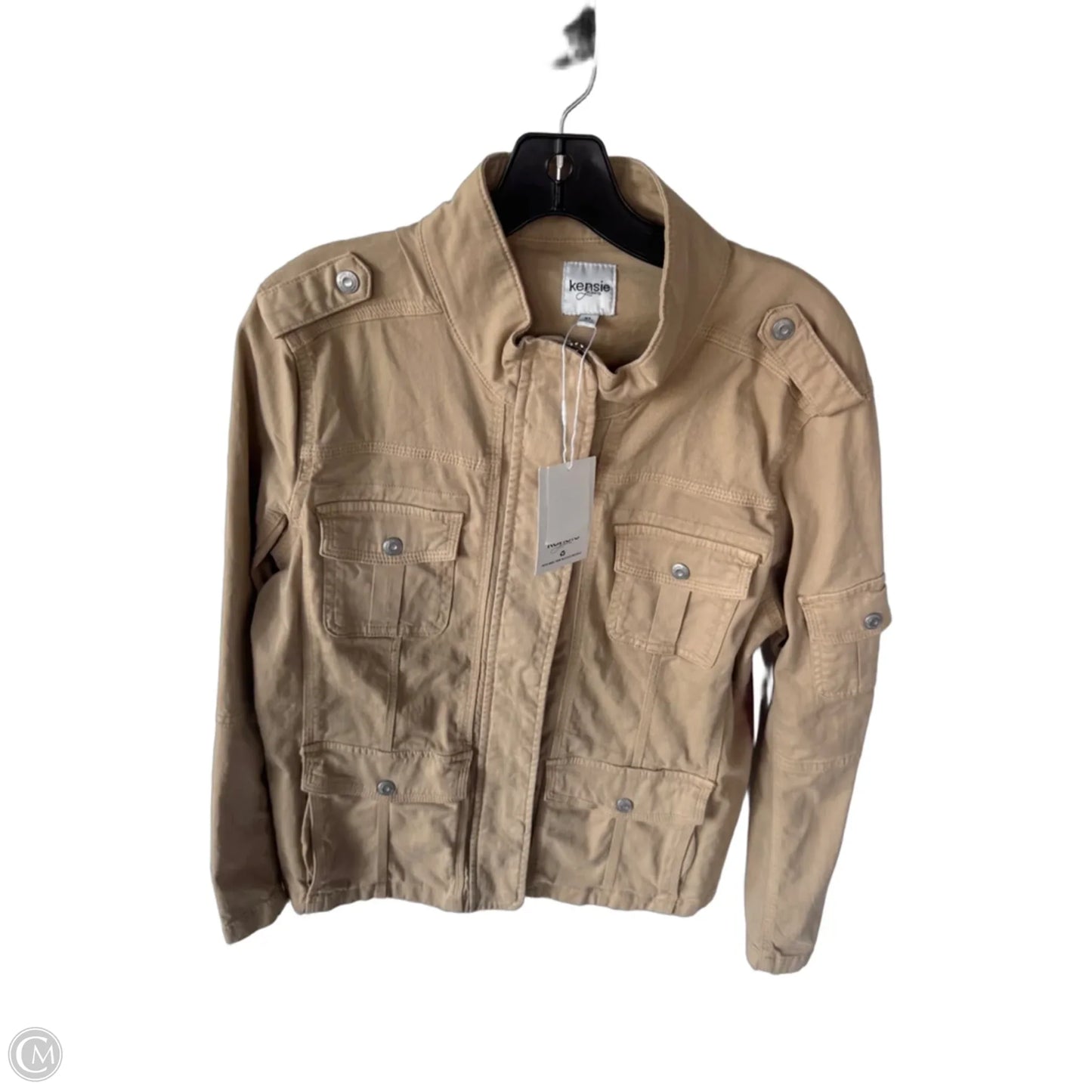 Jacket Other By Kensie In Tan, Size: Xl