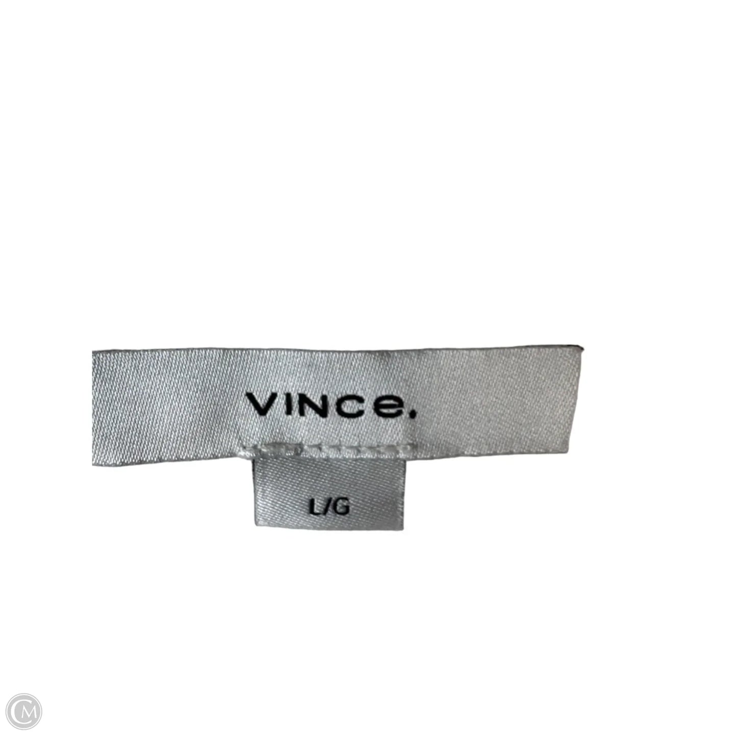 Top Sleeveless By Vince In White, Size: L