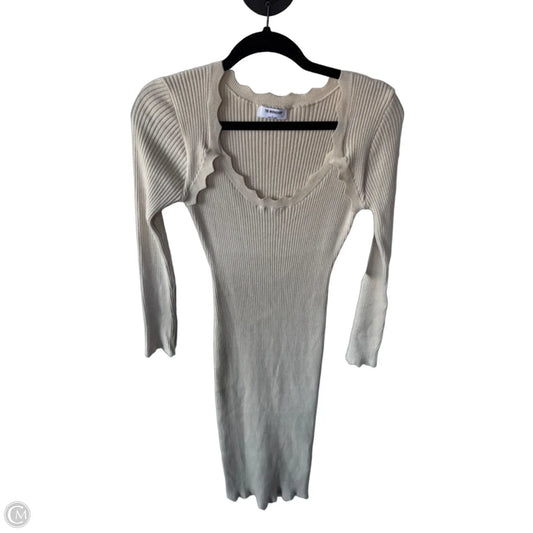 Dress Sweater By Workshop In Tan, Size: L