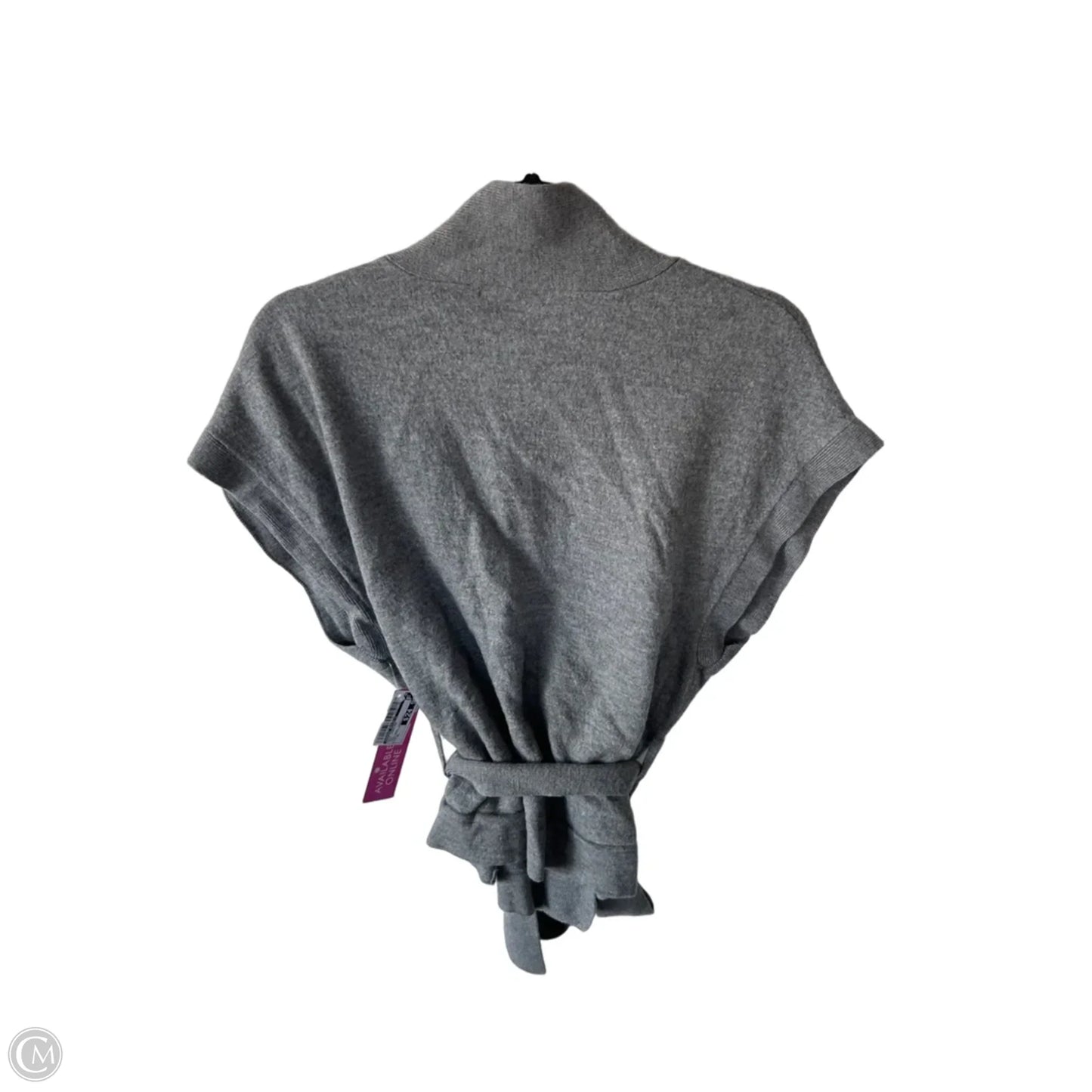 Vest Sweater By Banana Republic In Grey, Size: Xl