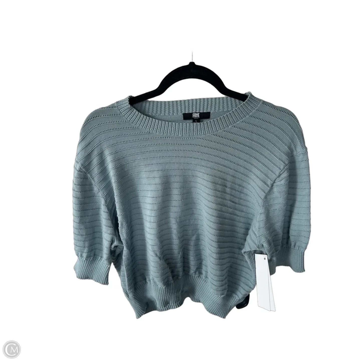 Sweater Designer By Frye In Blue, Size: L