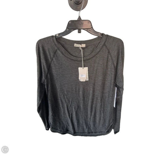 Top Long Sleeve By Barefoot Dreams In Grey, Size: M