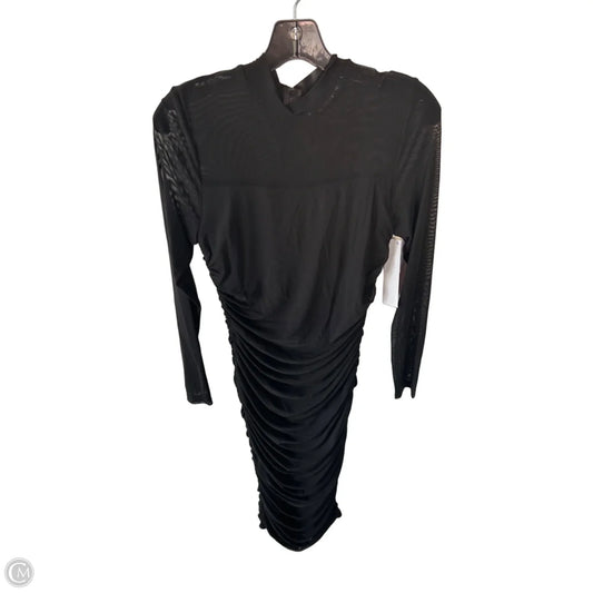 Dress Party Midi By Allegra K In Black, Size: M