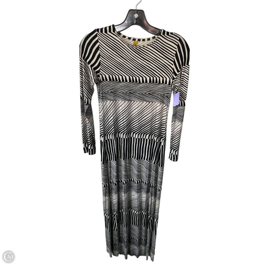 Dress Casual Maxi By Rachel Pally In Black & Tan, Size: Xs