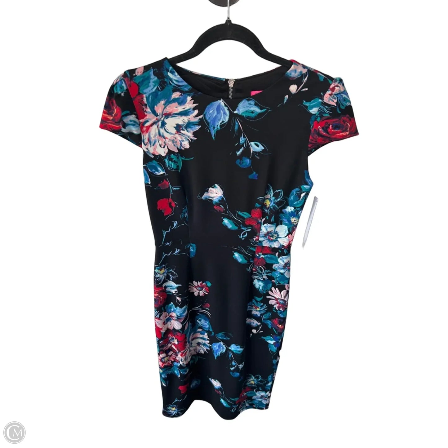 Dress Work By Betsey Johnson In Black & Blue, Size: Xs