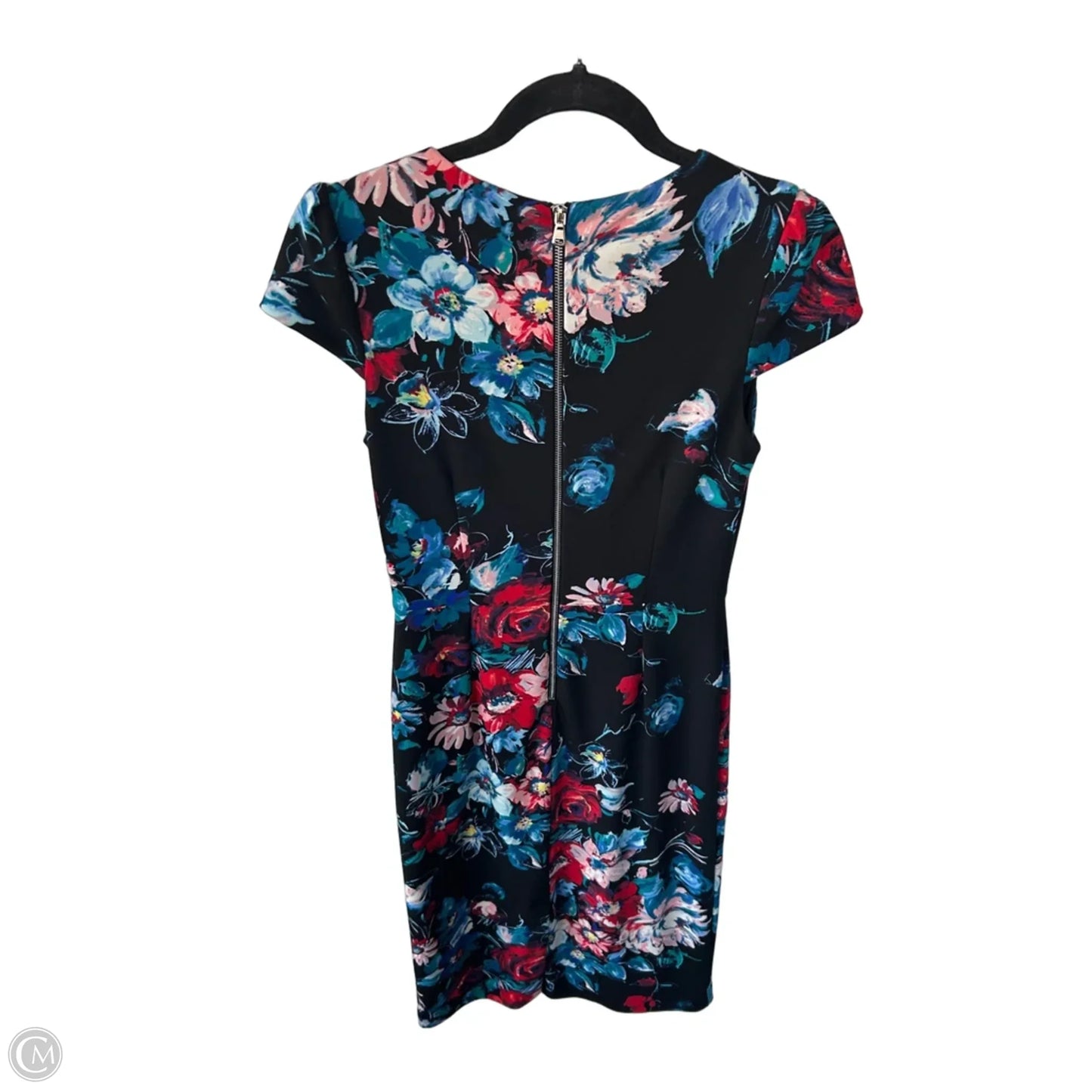 Dress Work By Betsey Johnson In Black & Blue, Size: Xs