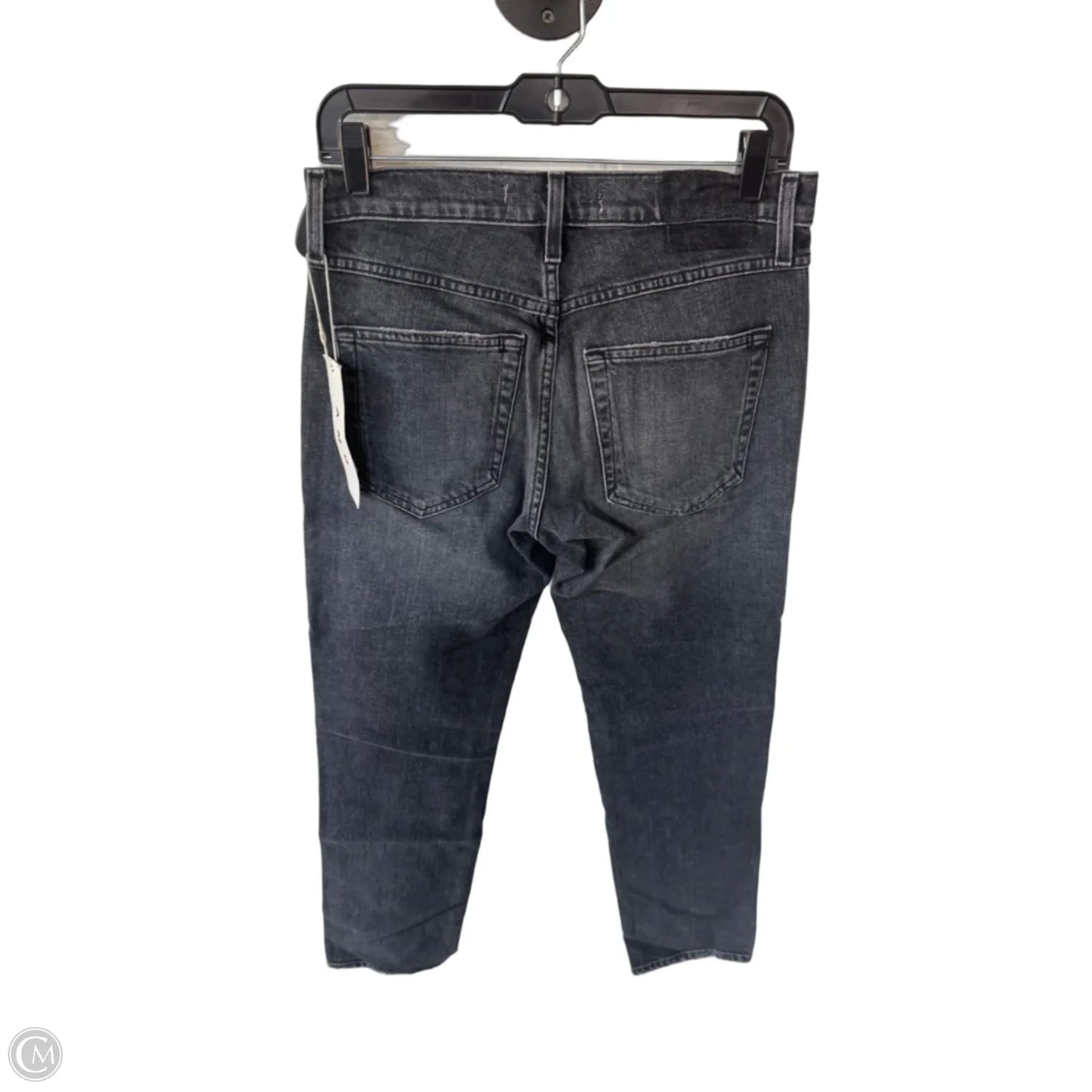 Jeans Straight By Amo In Grey Denim, Size: 4