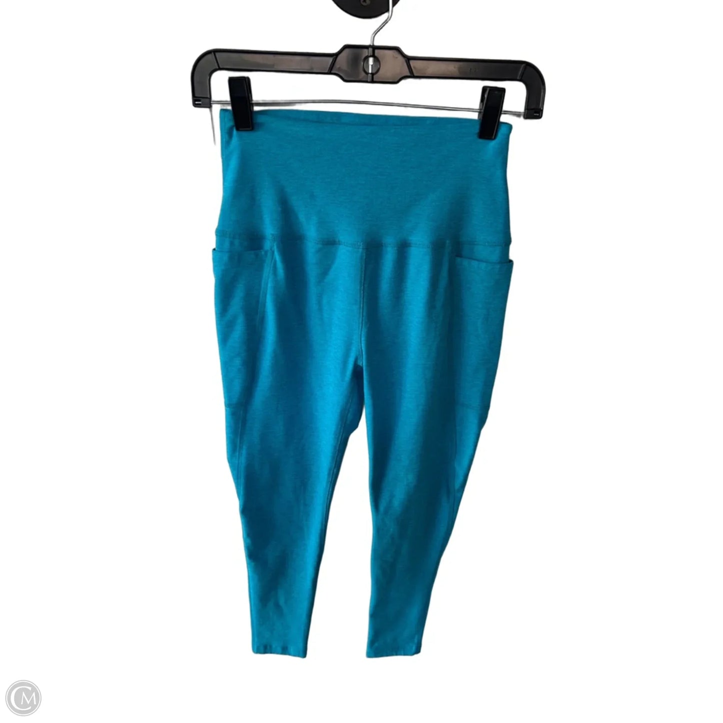 Athletic Leggings By Beyond Yoga In Blue, Size: 8