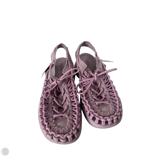 Sandals Flats By Keen In Purple, Size: 8.5