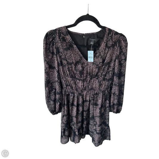 Dress Casual Short By Ann Taylor In Black & Tan, Size: Xxsp