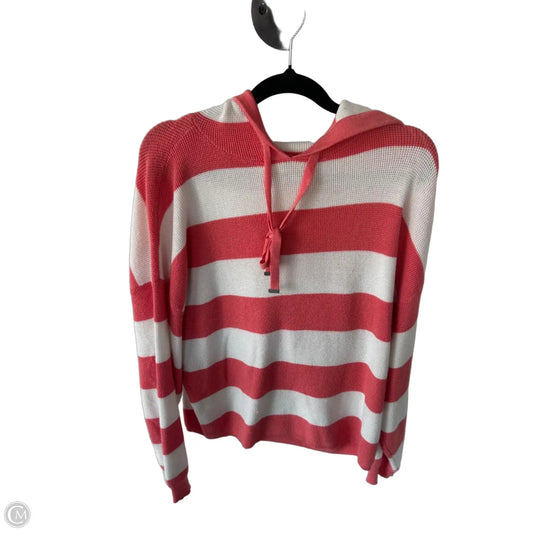 Sweater By Cyrus In Pink & White, Size: M