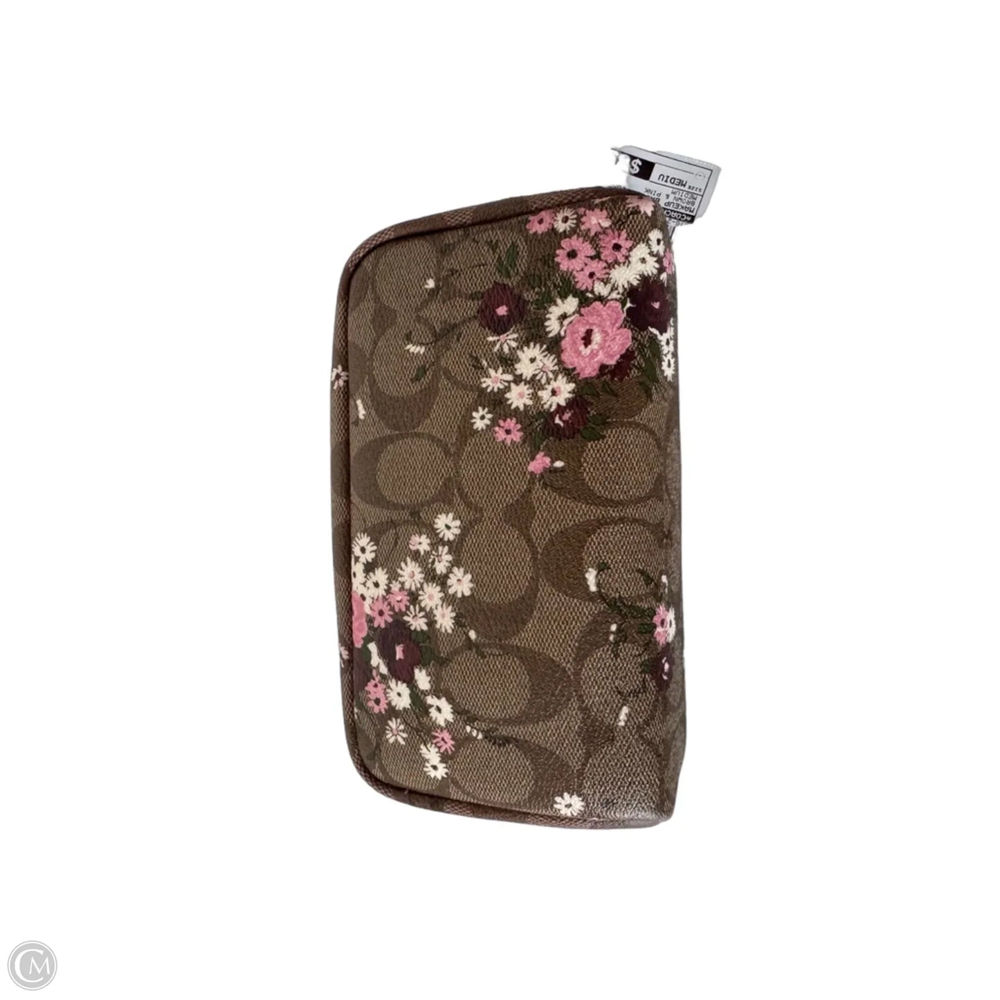 Makeup Bag Designer By Coach, Size: Medium
