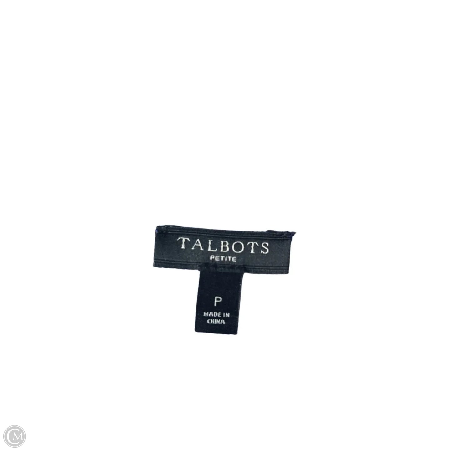 Sweater By Talbots In Blue & Red & White, Size: S