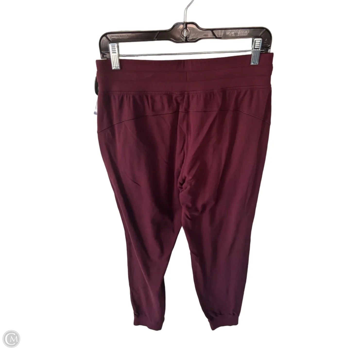 Athletic Pants By Lululemon In Maroon, Size: 8