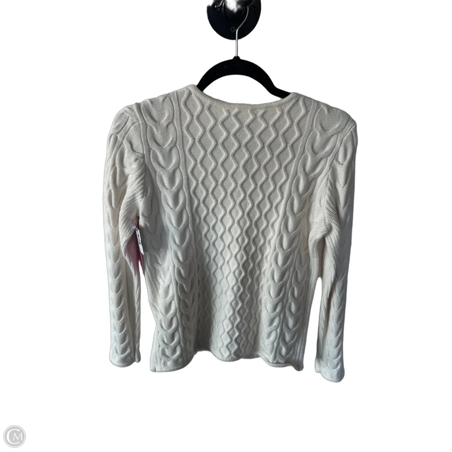 Sweater Cardigan By Cyrus In Cream, Size: S