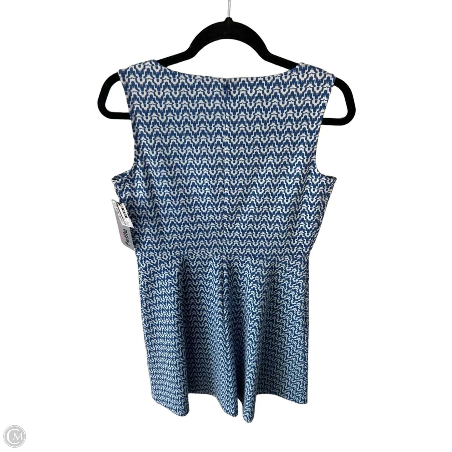 Dress Work By Talbots In Blue & White, Size: Mp