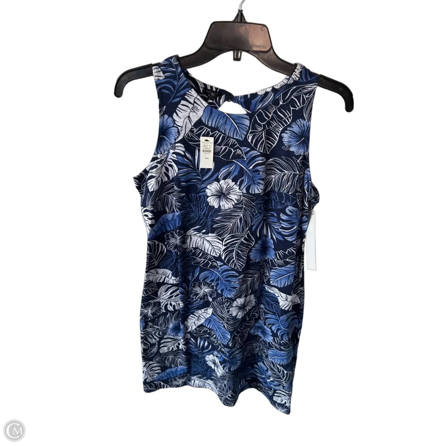 Dress Casual Short By Talbots In Blue & White, Size: Mp