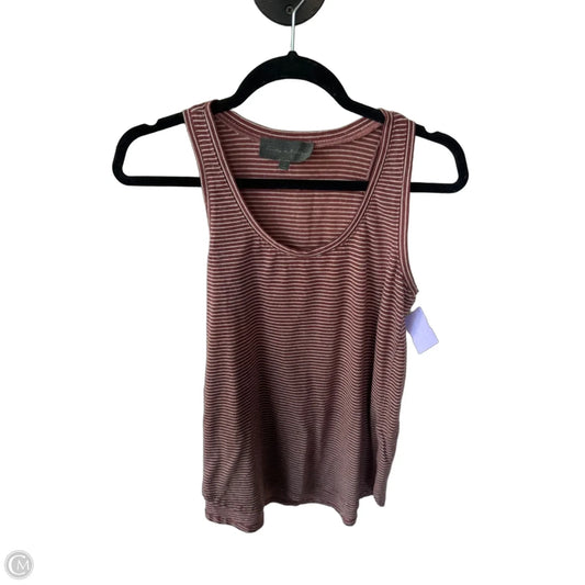 Top Sleeveless Basic By Sunday In Brooklyn In Red & White, Size: S