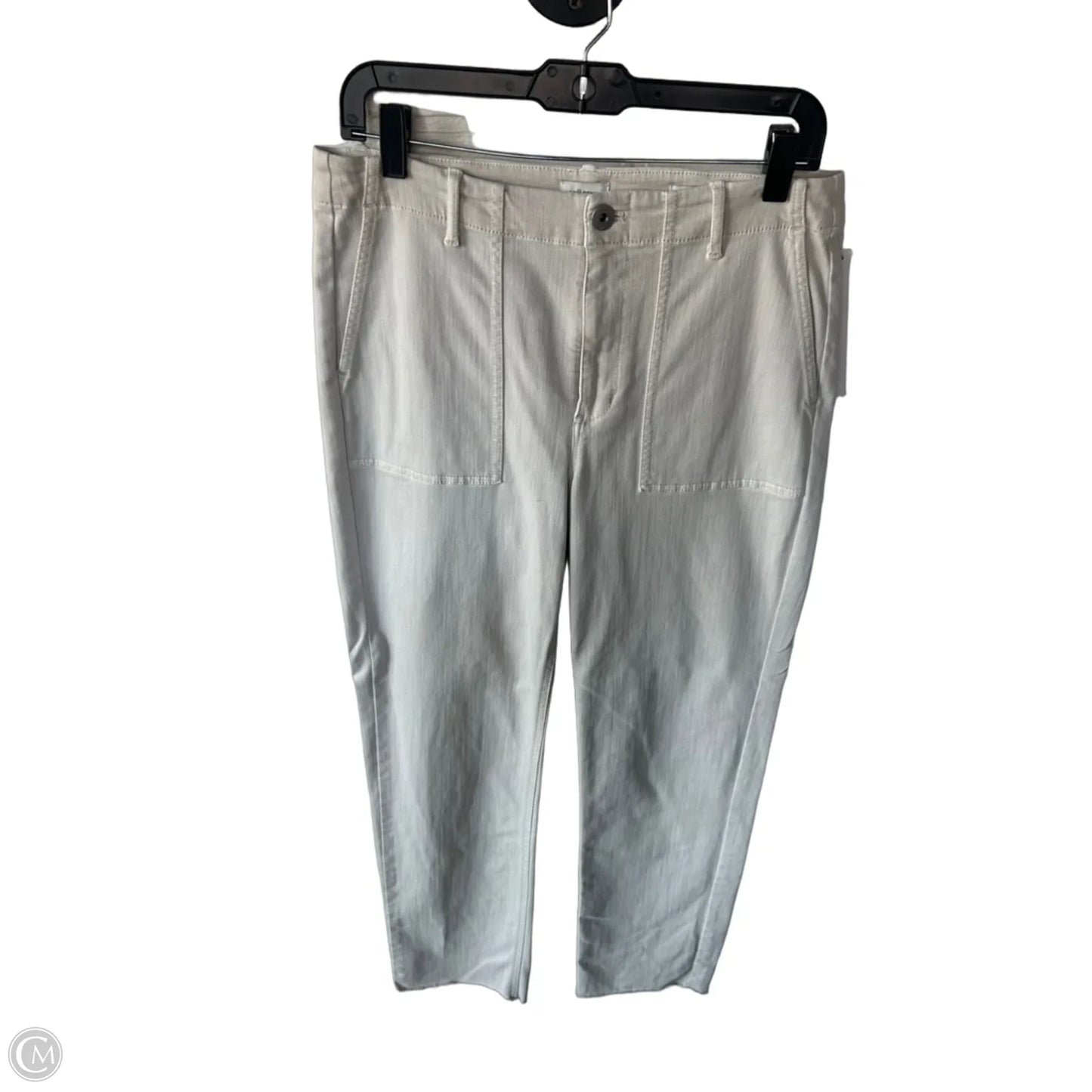 Jeans Straight By J. Jill In Tan Denim, Size: 10l
