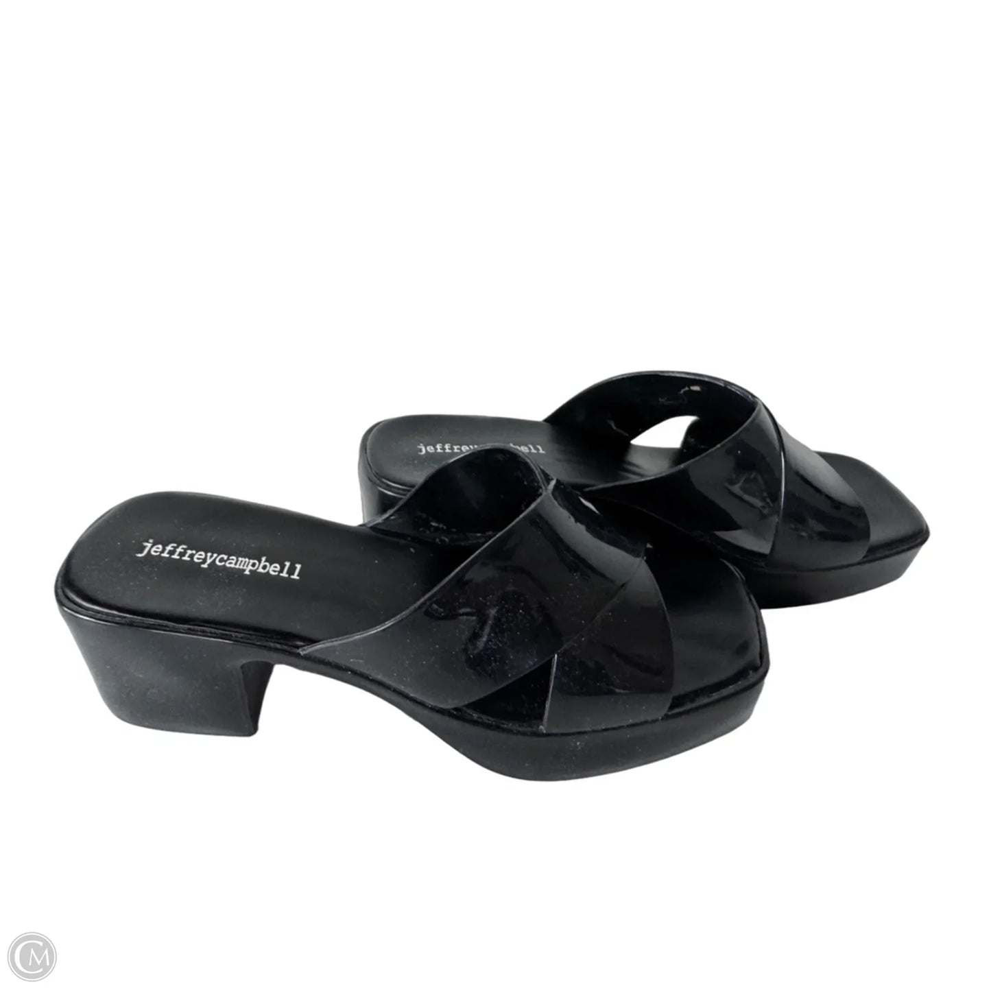 Sandals Heels Block By Jeffrey Campbell In Black, Size: 8