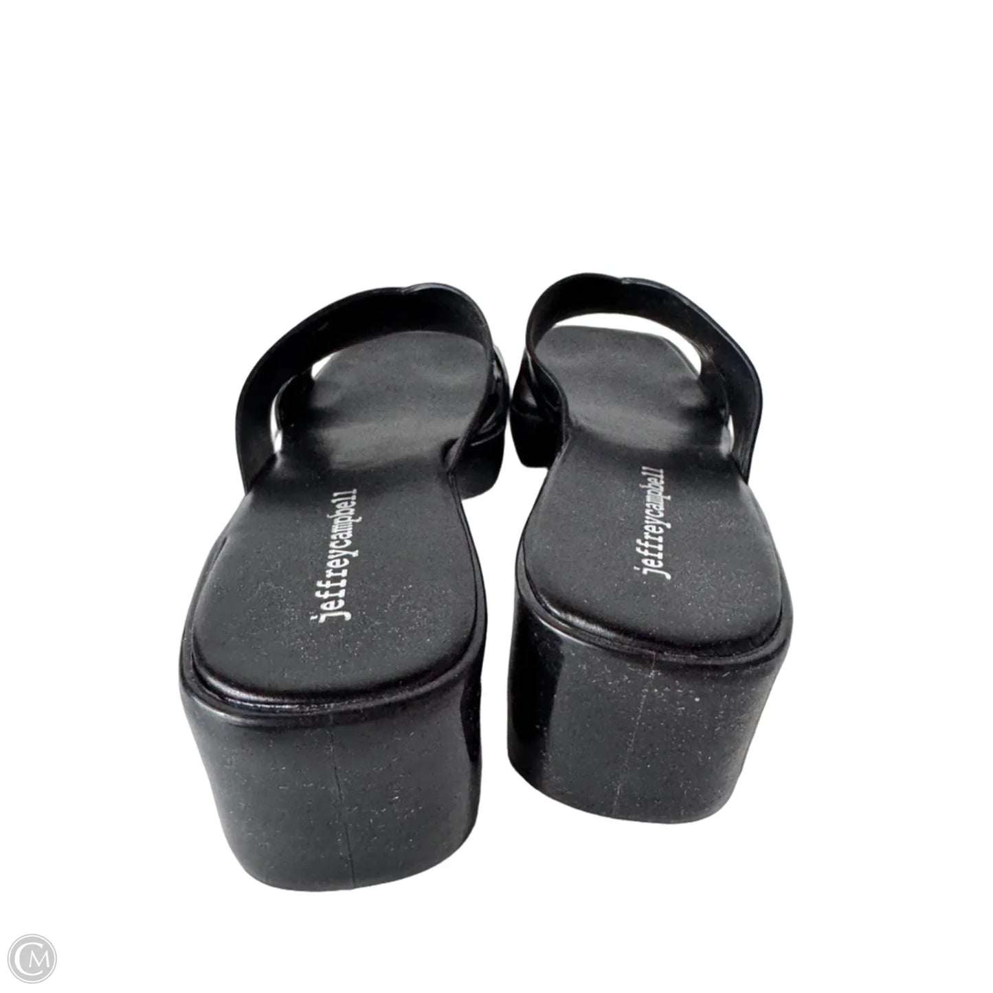 Sandals Heels Block By Jeffrey Campbell In Black, Size: 8